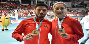 Karatede Eda ve Erman Kardeşler Avrupa Şampiyonu
